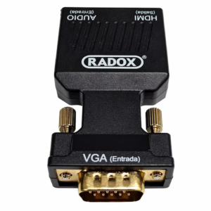 Adaptador VGA a HDMI con Audio