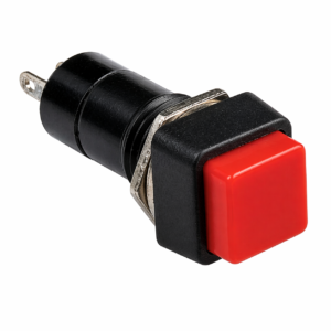 Switch Cuadrado Normalmente Cerrado Rojo