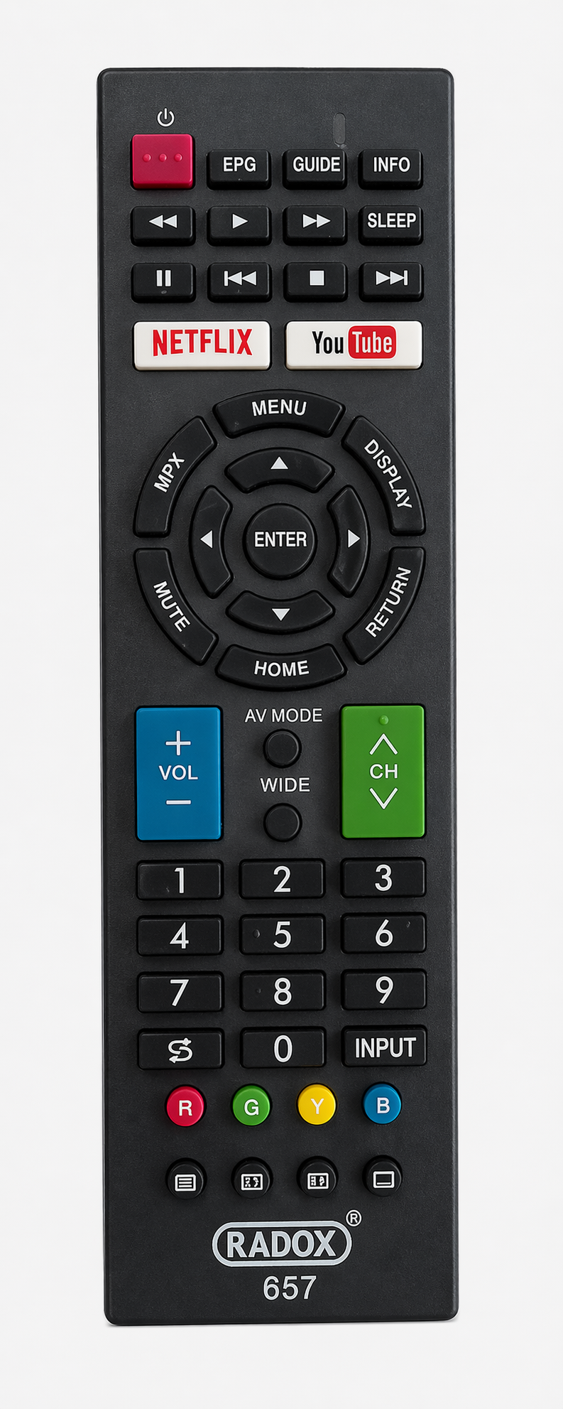 Control Remoto para Pantalla Sharp