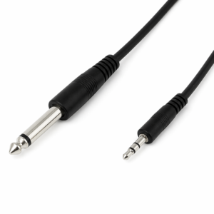 Cable de Audio Plug 6.3 mm a Plug 3.5 mm 6 m