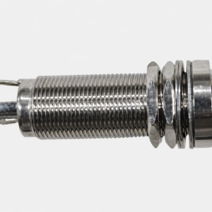 Jack 6.3 mm Mono para Guitarra Atornillable Metálico