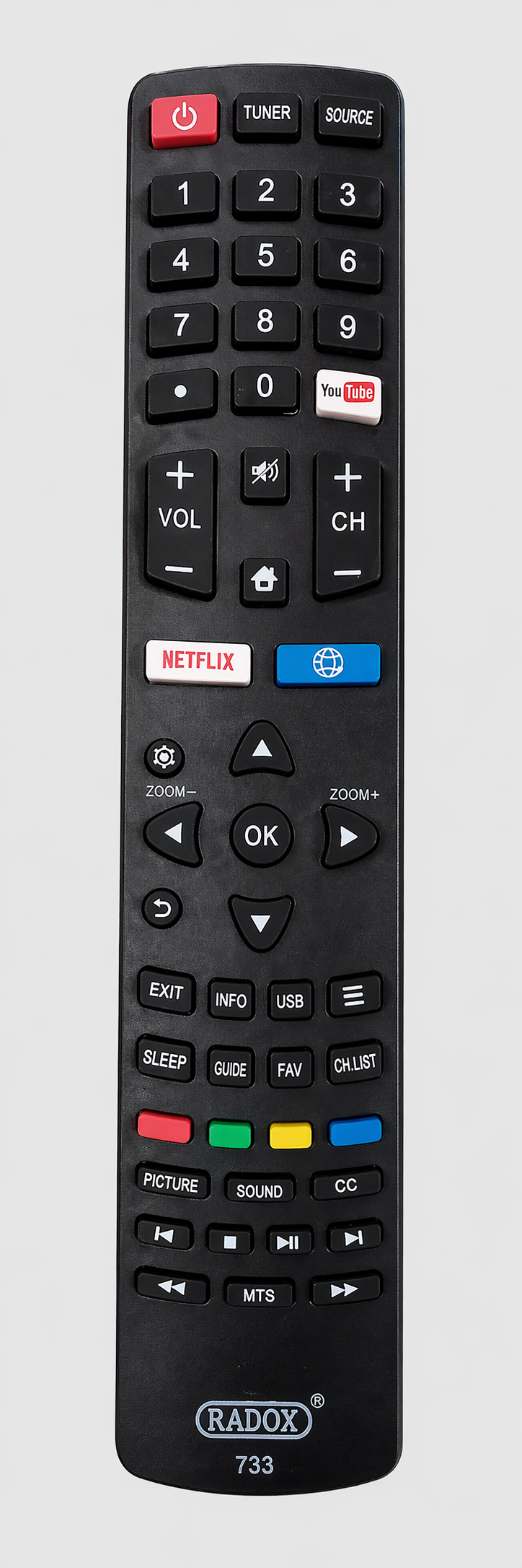 Control Remoto para Pantalla JVC