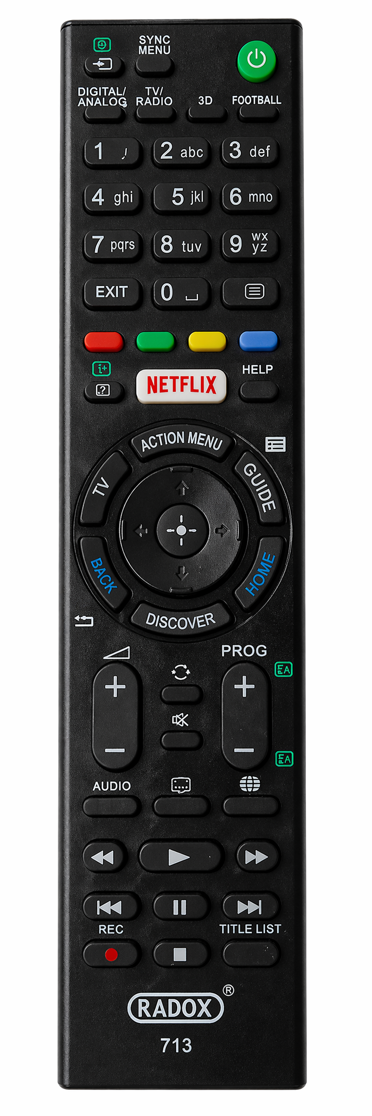 Control Remoto para Pantalla Sony Smart