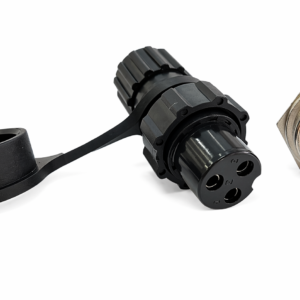 Conector para Micrófono 3 Pines Exterior Macho/Hembra