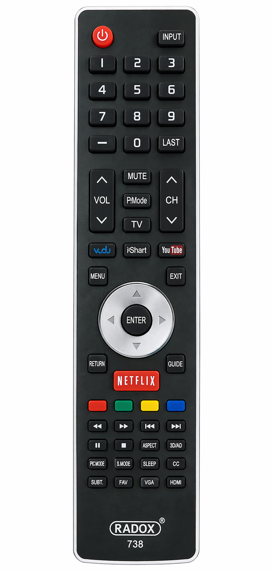 Control para Pantalla Hisense