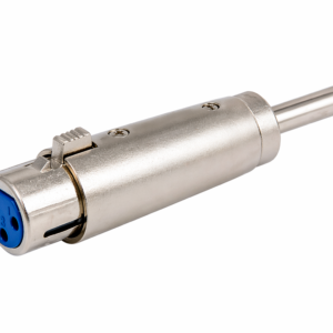 Adaptador XLR Hembra a Plug 6.3 mm Mono