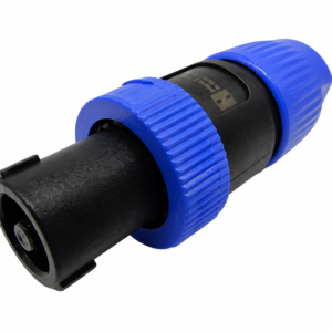 Plug Speakon 4 Pines con Seguro para Audio