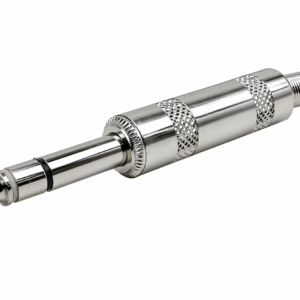 Plug 6.3 mm Metálico Estéreo para Cable