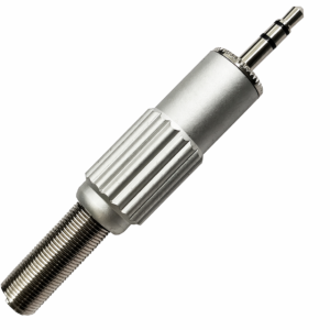 Plug 3.5 mm Estéreo Reforzado para Cable