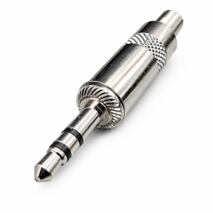 Plug 3.5 mm Metálico Reforzado para Cable
