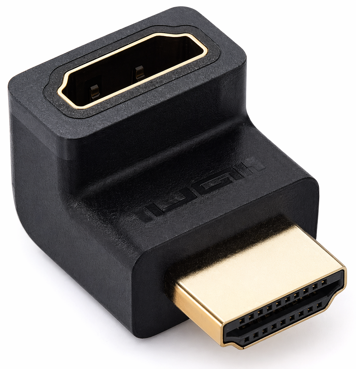 Adaptador HDMI 90° Macho a HDMI Hembra
