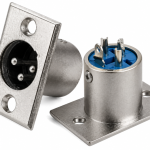 Plug Canon XLR Macho para Chasis 3 Puntas