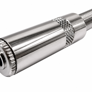 Jack 3.5 mm Estéreo Metálico para Cable