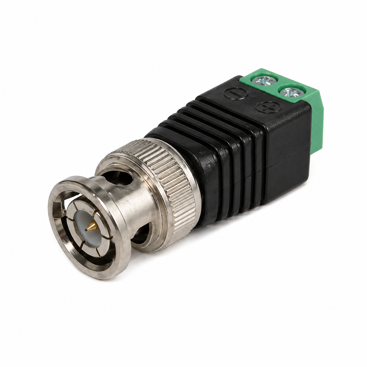 Adaptador BNC Macho con Terminal Atornillable