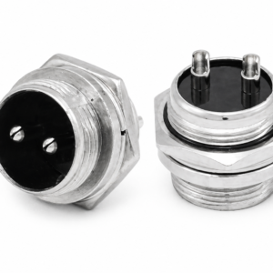 Plug Chasis Para Micrófono 2 Pines