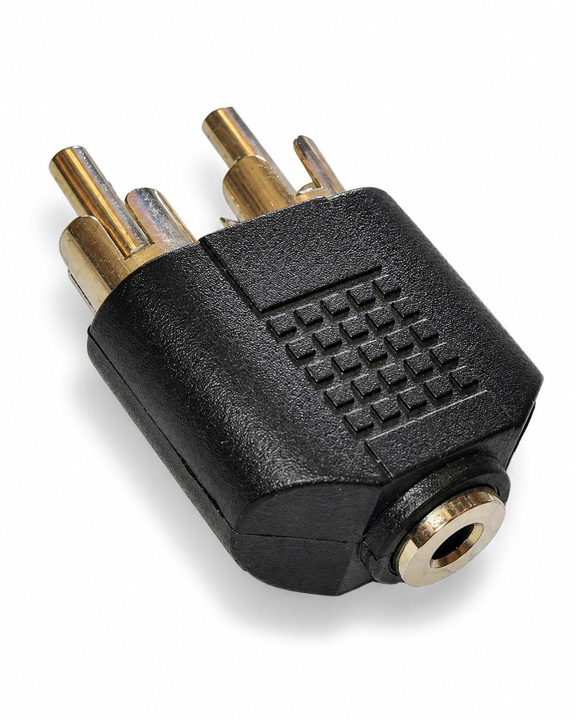 Adaptador 2 Plug RCA a Jack 3.5mm Estéreo