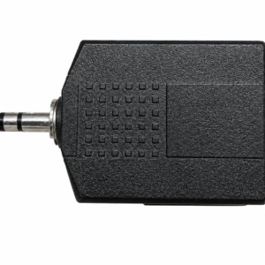 Adaptador 2 Jack 6.3mm a Plug 3.5mm Estéreo