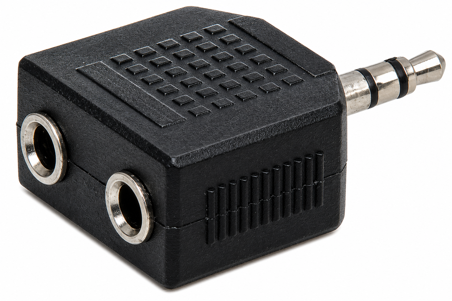 Adaptador 2 Jack 3.5mm a Plug 3.5mm Estéreo