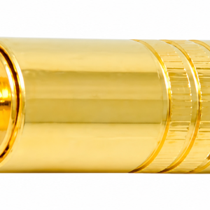 Plug 3.5mm Estéreo Metálico Dorado