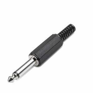 Plug 6.3mm Mono con Resorte