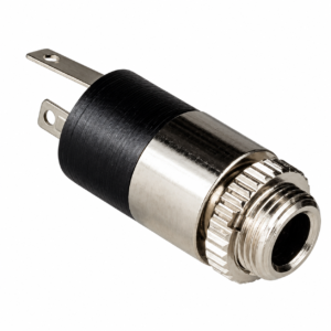 Jack 3.5mm Estéreo Para Chasis Redondo
