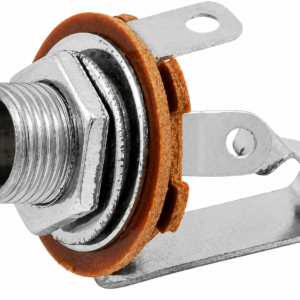 Jack 6.3mm Mono Para Chasis Circular Abierto