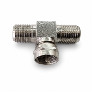 Cople Coaxial Tipo T 2 Hembras 1 Macho