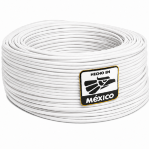 Cordón Flexible Automotriz Calibre 18 Blanco 100 m