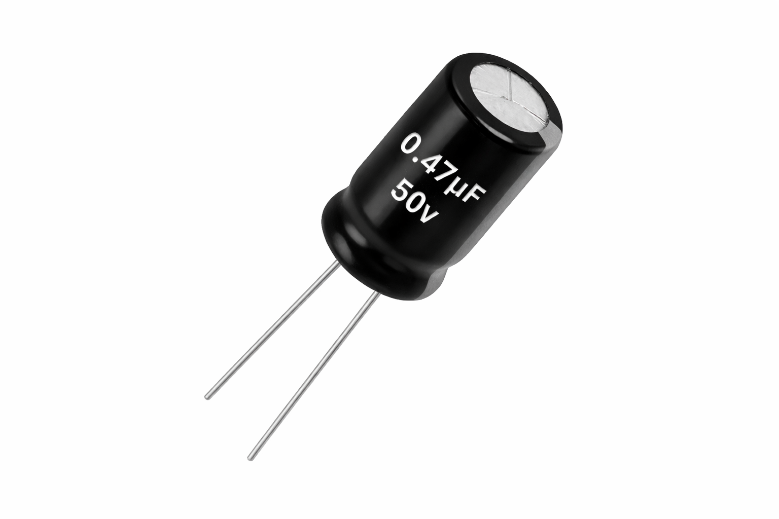 Capacitor Electrolítico 0.47uF 50V