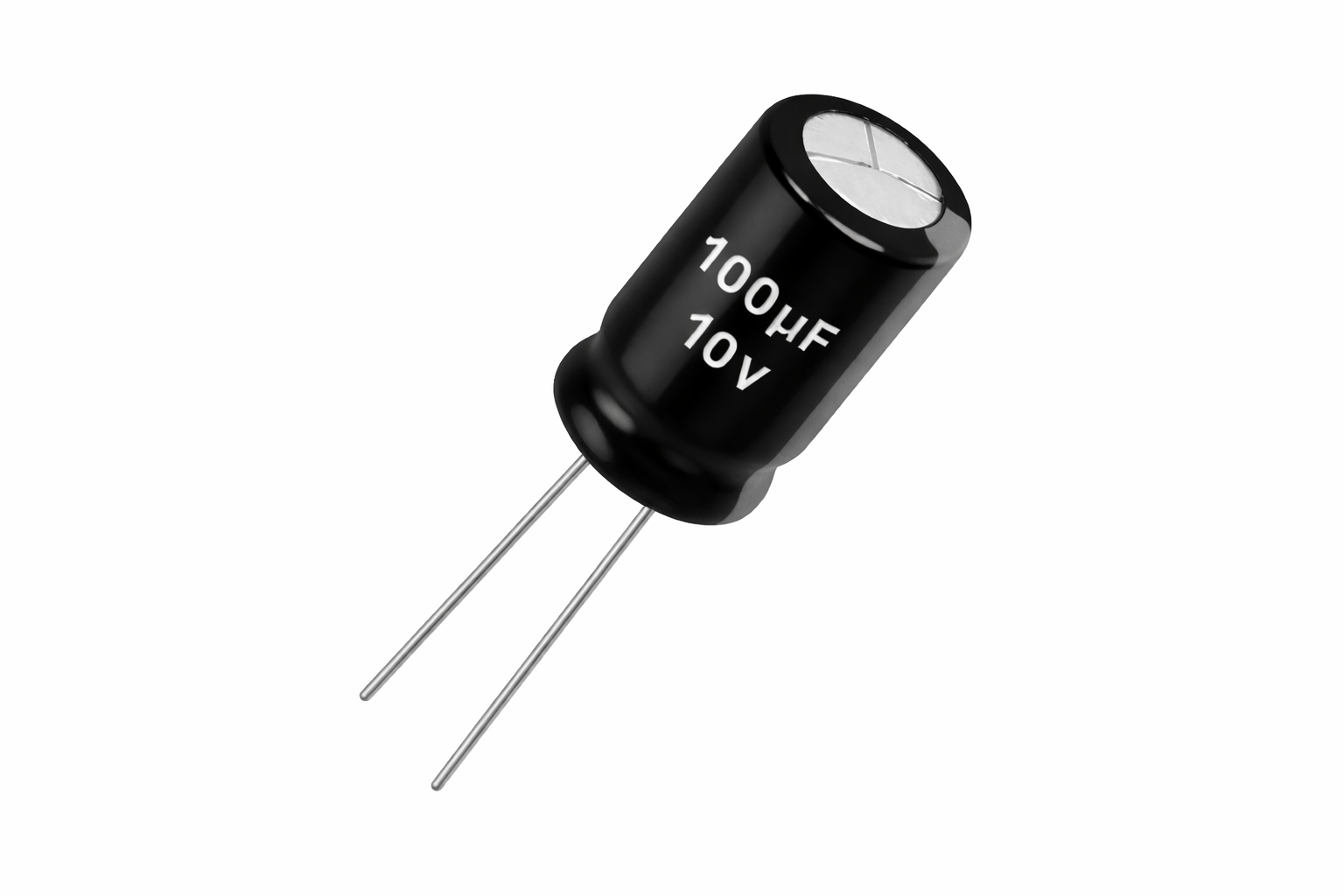Capacitor Electrolítico 100uF 10V