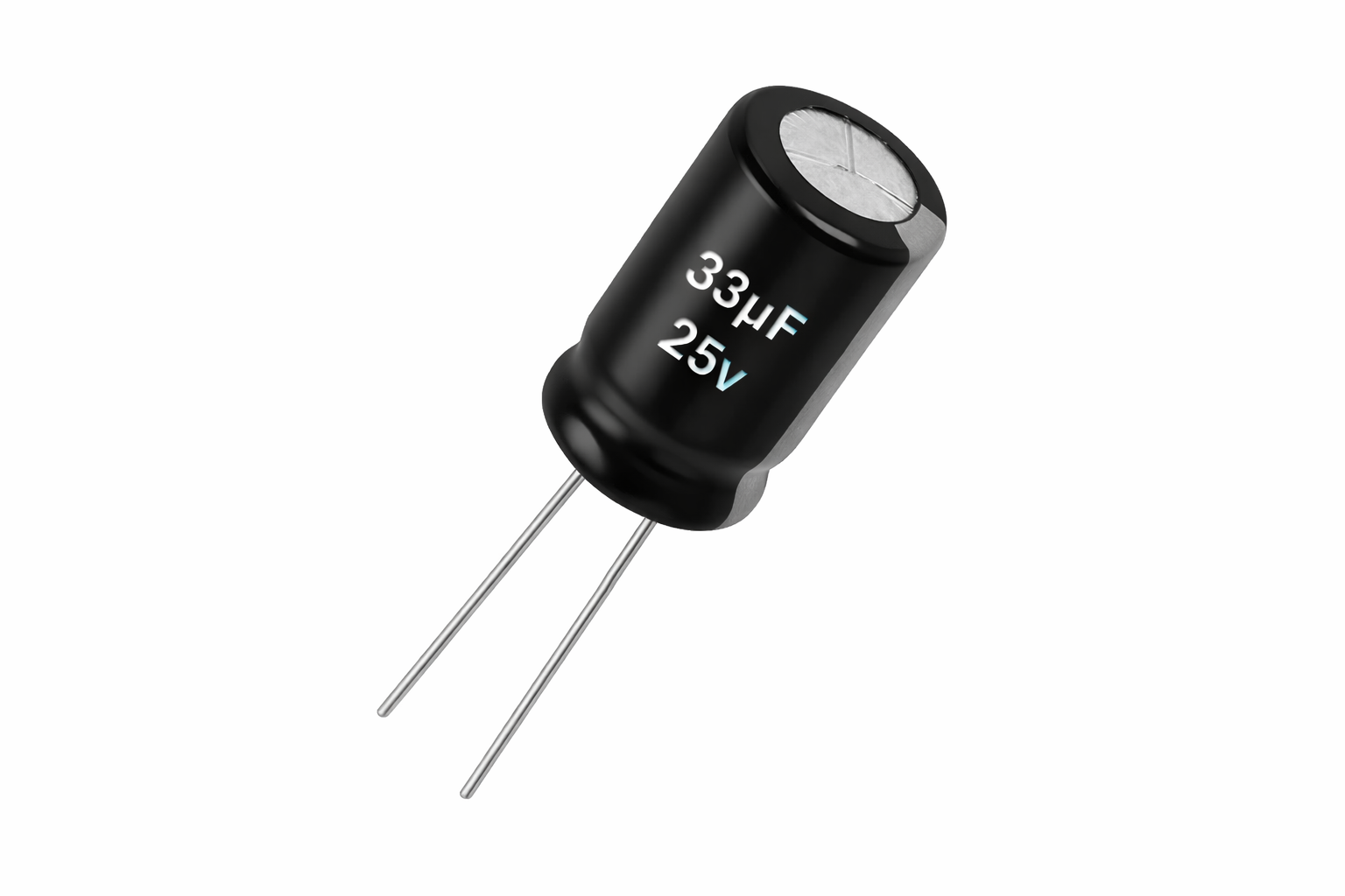 Capacitor Electrolítico 33uF 25V