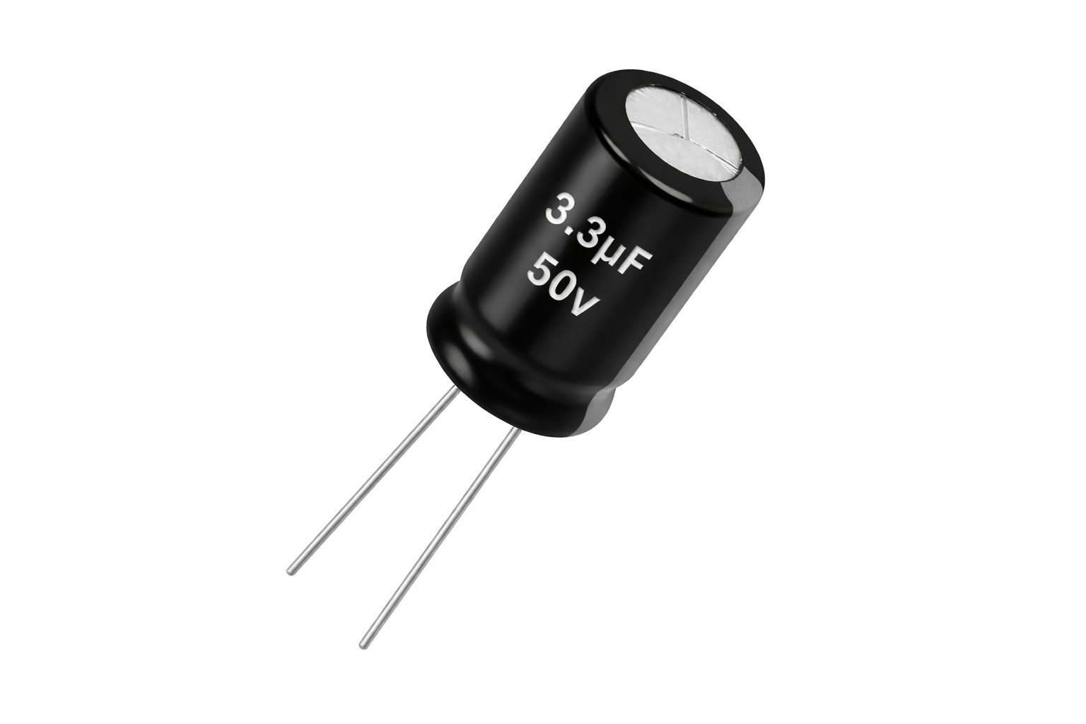 Capacitor Electrolítico 3.3uF 50V