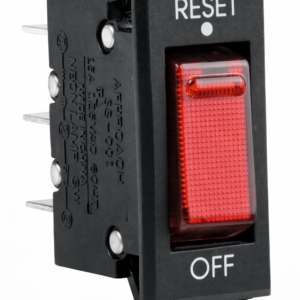 Switch Balancín Rojo 3 Pines Reset/Off