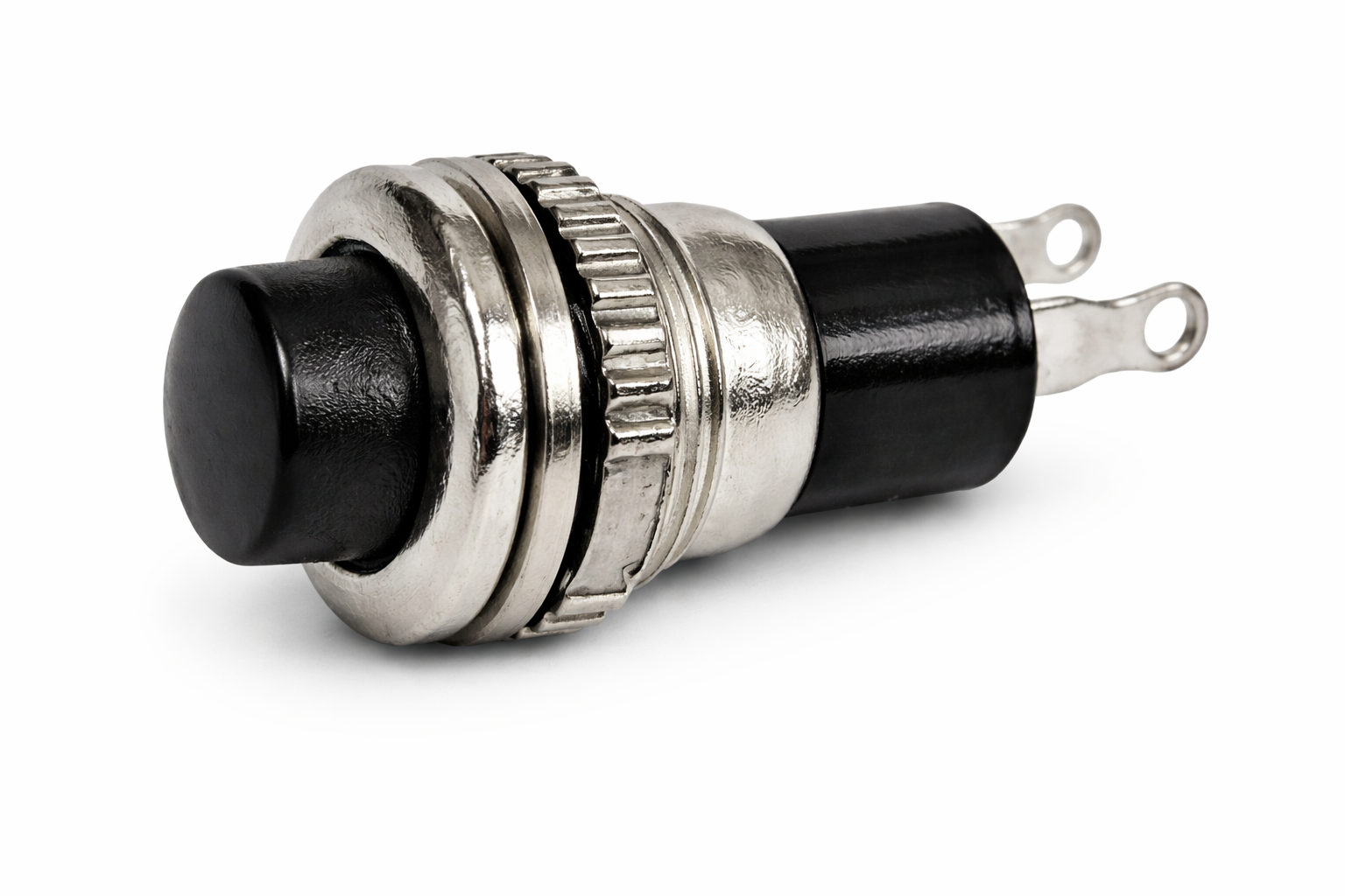 Switch Normalmente Abierto Push Botón Negro