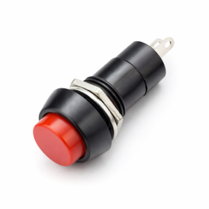 Interruptor Push Botón Rojo Grande NA