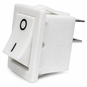 Switch Balancín 2 Patas Blanco 6A 250V / 10A 125V