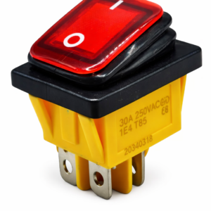 Switch Balancín On-Off 4 Pines con Piloto 30A