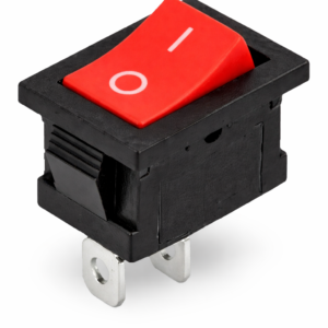 Switch Balancín Mini Rojo 1P1T 3A 250V / 6A 125V