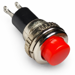 Switch Normalmente Abierto Push Rojo