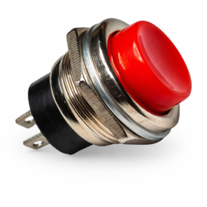 Switch Push Rojo Normalmente Abierto 3A