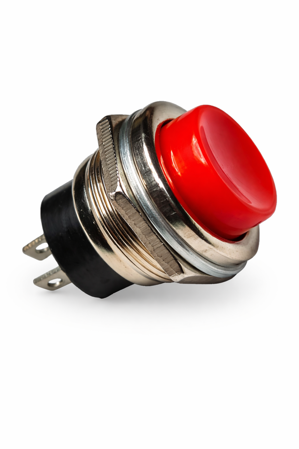 Switch Push Rojo Normalmente Abierto 3A