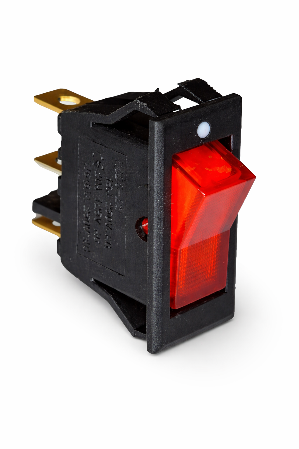 Switch Balancín con Piloto Rojo 3 Pines