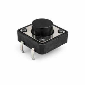 Microswitch 4 Patas Botón Redondo Plano