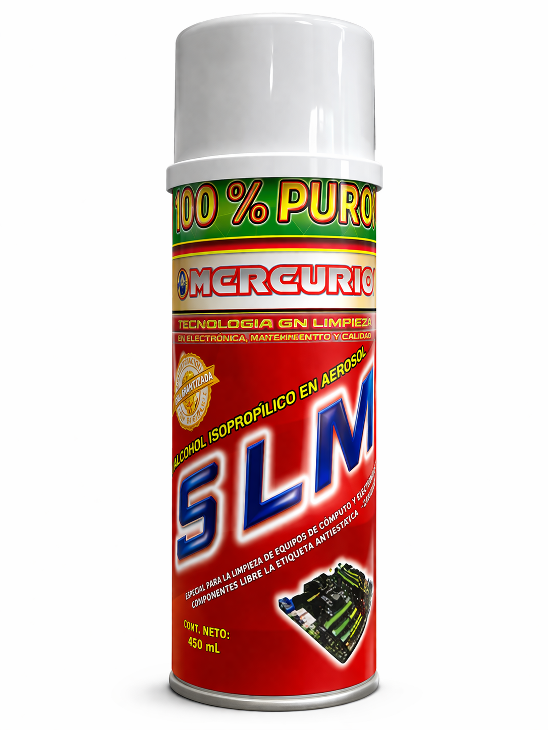 Alcohol Isopropílico en Aerosol 480 ml