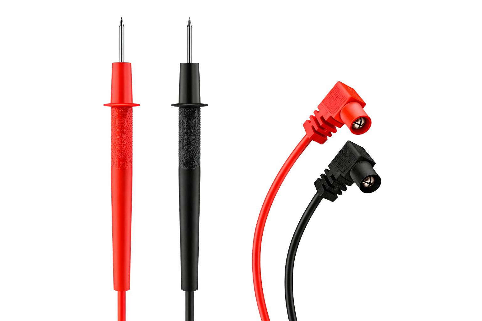 Puntas para Multímetro Forradas Tipo Alfiler L