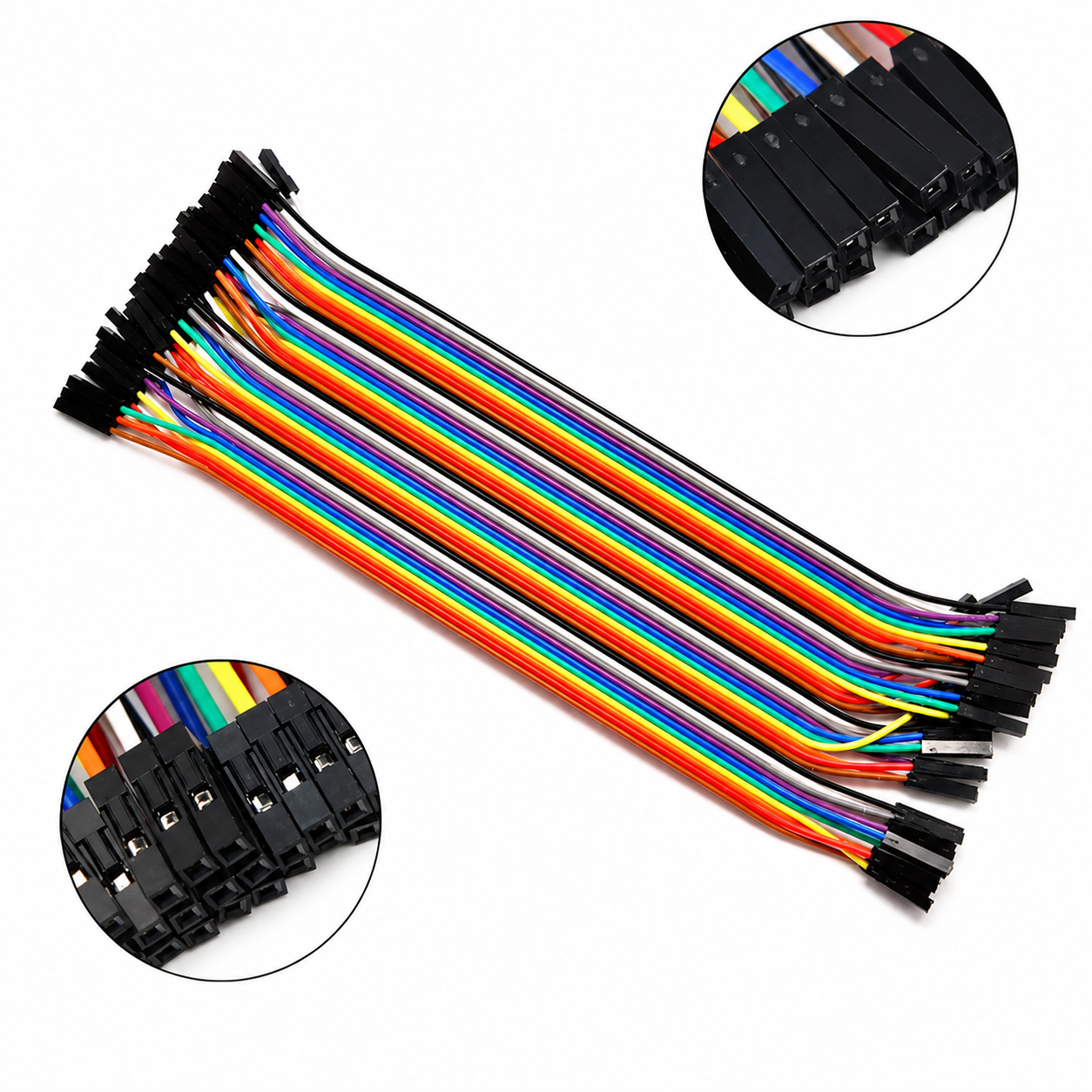 Cables Dupont Hembra a Hembra 20 cm